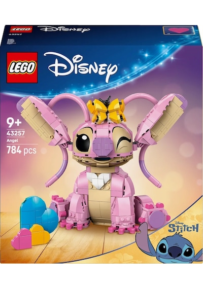 LEGO® ǀ Disney Angel 43257 -9 Yaş ve Üzeri Çocuklar için Lilo ve Stiç  Karakterli Oyuncak Yapım Seti (784)
