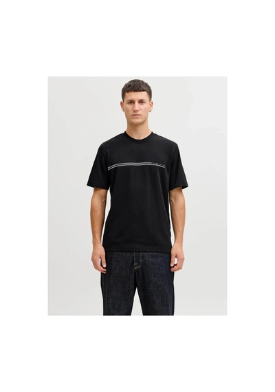 Jack & Jones Jcofusıon Siyah Erkek T-shirt 12289936
