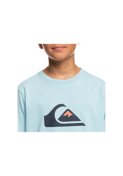 Quiksilver Quıksılver Comp Logo Ss Yth Bgc0 Mavi
