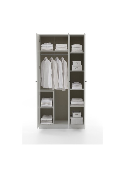 Terra 3 Kapaklı Gardırop Y:209 G:103 D:52 / Beyaz