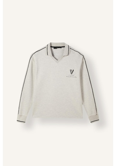 Defacto Vıkıngs Valhalla Boxy Fıt Baskılı Sweatshırt H1527ax26augr369 Gri-gr369