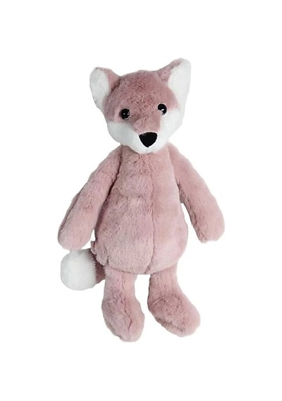 Dada Peluş Oyuncak Uyku Arkadaşı Tilki Pembe 34 Cm Çok Renkli