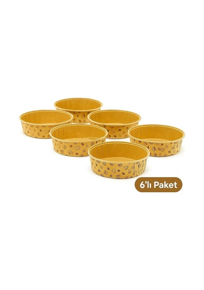 Yuvarlak Yağlı Kağıt Büyük Kek Kalıbı Uyumlu Fırın Kullanımına Uygun 17 Cm Pişirme Kağıdı Isıya Dayanıklı Sızdırmaz Gres Kağıdı Kek Kurabiye İçin