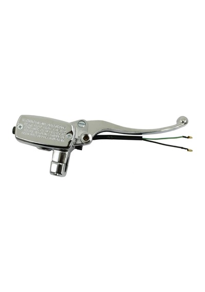 Kuba Nirvana 150 Scooter Ön Fren Üst Merkezi Ve Kolu Komple Nikel
