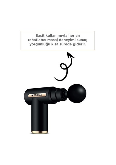 Titreşimli Şarjlı Masaj Aleti Msg-001 Siyah Siyah