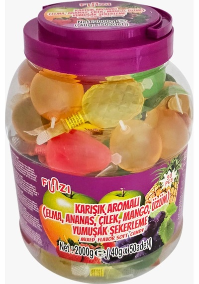 Karışık Aromalı Isır Patlat 50 Adet