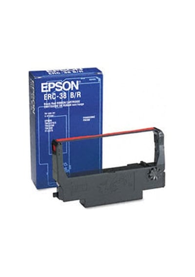 Epson Erc 38Br Kırmızı-Siyah Şerit (S015376)