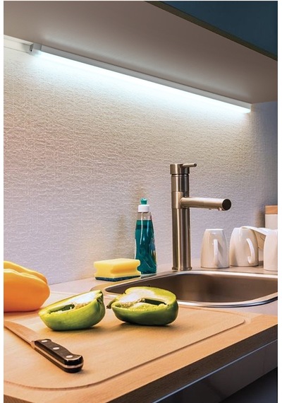 Waldern 20 Cm Sensörlü Şarjlı Şerit Led Işık 3in1 Beyaz-gün Işığı-nötr Renk