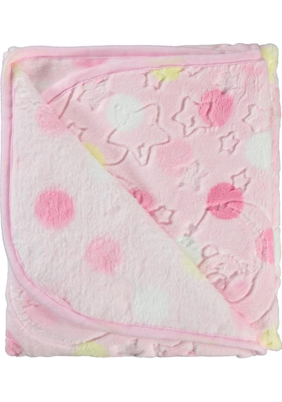 Civil Baby Puanlı Battaniye Pembe