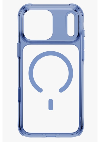 Apple iPhone Uyumlu 18 Pro Kılıf Lifepro Xtreme Airlite Köşe Koruma Ve Leke Tutmama Teknolojisi Magsafe Kapak Açık Mavi