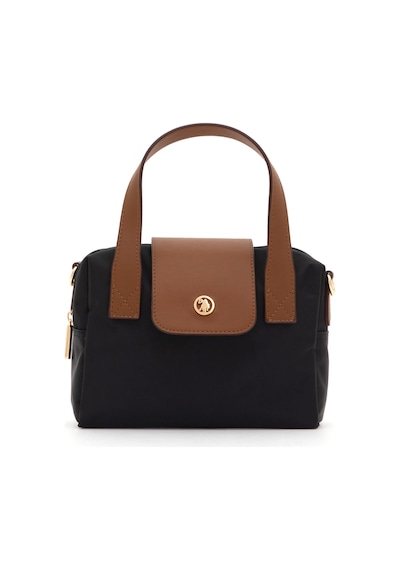 U.S. Polo Assn. Kadın Siyah Kapitone Çapraz Çanta 50317833-VR046