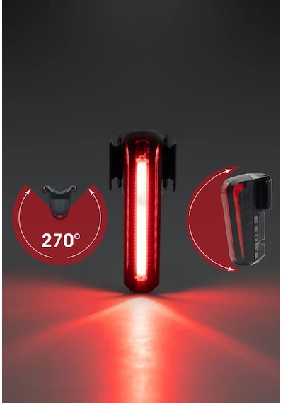 Moon Cerberus Sense Usb 150 Lumen Arka Lamba Siyah