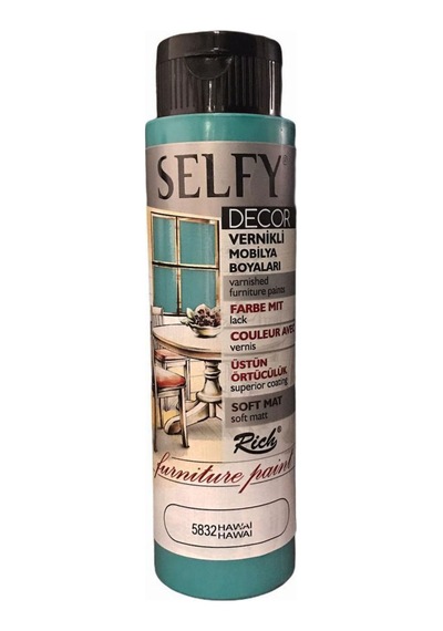 Rich Selfy Decor Vernikli Boya 500cc - Hawai 5832 0000 Naturel