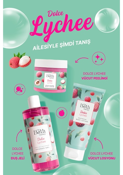 Nemlendirici Ve Besleyici Liçi Aromalı Duş Jeli 400 Ml