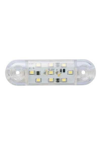 Ahmet Otomotiv 9 Ledli Tombul Parmak Led Lamba Beyaz 12-24 Volt