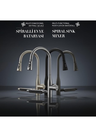 Penta Multi İçme Suyu Arıtma - Sprl.evye Bataryası Inox 1335ıx Krom