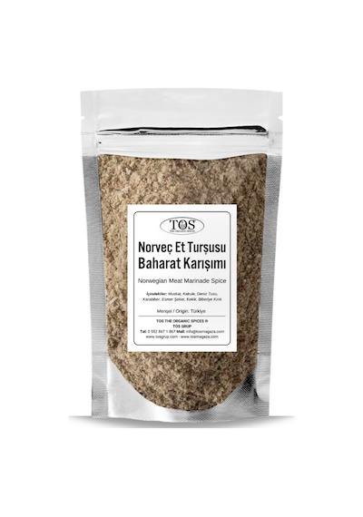 Tos The Organic Spices Norveç Et Turşusu Baharatı 500 G