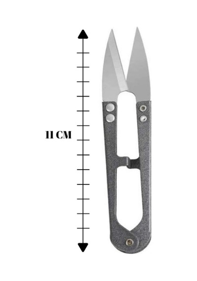 4 Adet Metal Balıkçı Makası Yaylı Sistem Hobi Maket Metal Terzi Tekstil Temizleme Makası