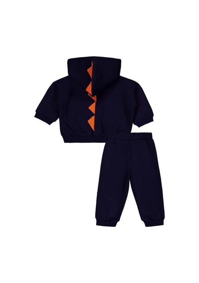Civil Baby Dinozor Baskılı 6-18 Ay Takım - Lacivert Koyu Lacivert