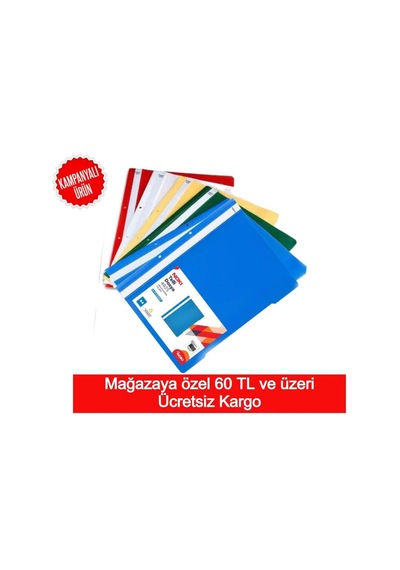 Nokı Eco Pp Telli Dosya 50 Li Yeşil 124-Pembe