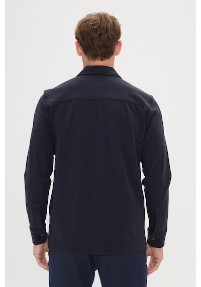 AC&Co / Altınyıldız Classics Erkek Lac Standart Fit Normal Kesim Gömlek Yaka Pamuklu Esnek Mont Lac Lacivert AC&Co / Altınyıldız Classics Erkek Lac Standart Fit Normal Kesim Gömlek Yaka Pamuklu Esnek Mont Lac Lacivert