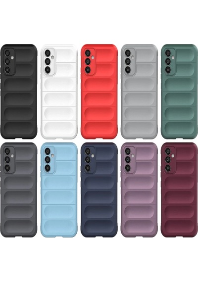Newface - 16 - Samsung Galaxy Uyumlu M34 5g Kılıf Optimum Silikon - Csmo-tex - - Krem