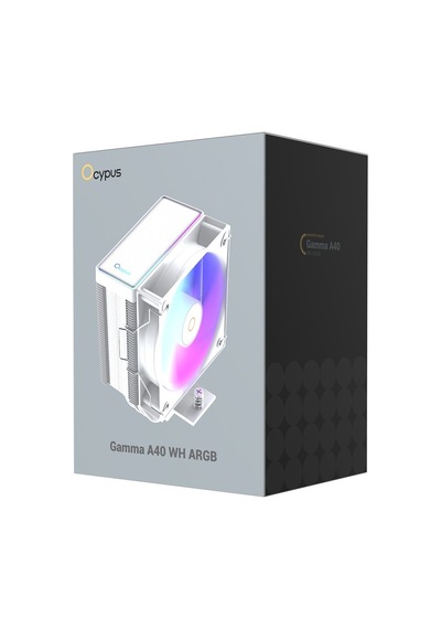 Gamma A40 Beyaz Argb 100 Mm Intel 1700p/1851p -amd Uyumlu Hava Soğutucu