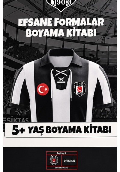 X Dekomus Lisanslı Beşiktaş Boyama Seti 12'li Kuru Boya Kalemi Ve Boyama Kitabı Altın