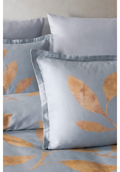 Argente %100 Pamuk Saten Çift Kişilik Nevresim Takımı Gri