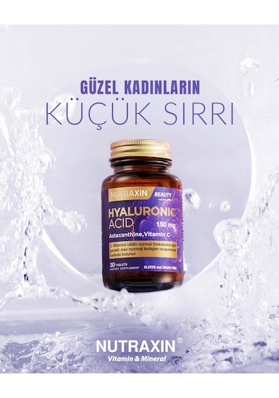 Nutraxin Beauty Hyaluronic Acid 30 Tablet