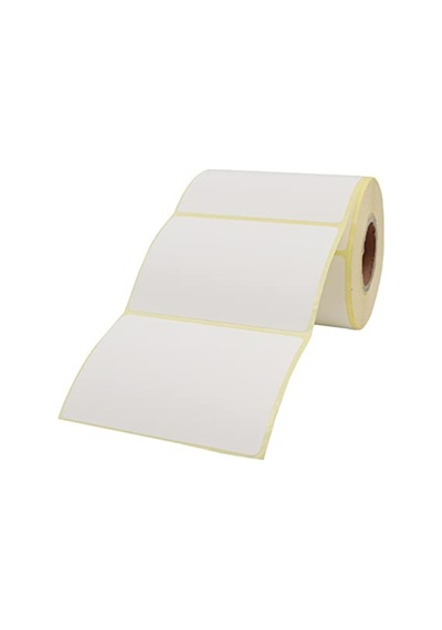 Kargo Etiketi Eko Termal Etiket 100mm X 70mm Ruloda 500 Adet 40mm Kuka Çapında Direk Termal Transfer Etiketi 1