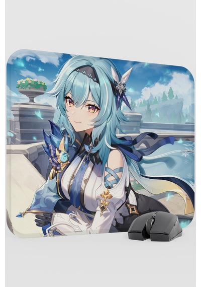 Eula Genshin Impact Anime Gacha V2 - 48x40 Xl Gaming Mouse Pad Fare Altlığı