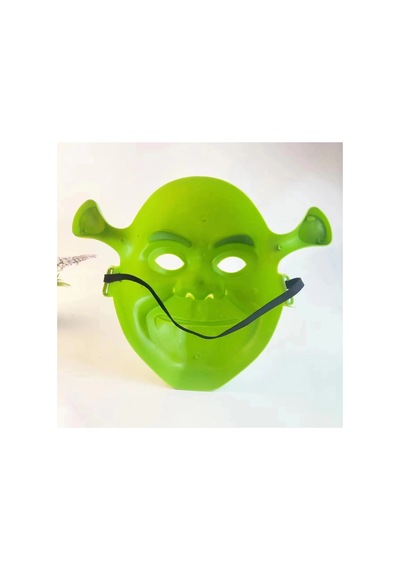 Yeşil Shrek Maskesi 21x25 Cm Diğer