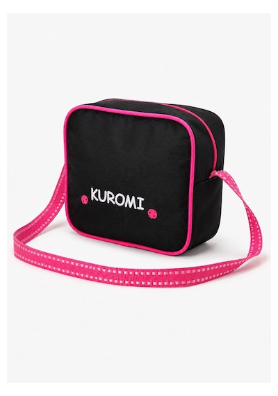 Lilymoon Kız Çocuk Kuromi Peluş Kapitone Sırt Çantası Siyah