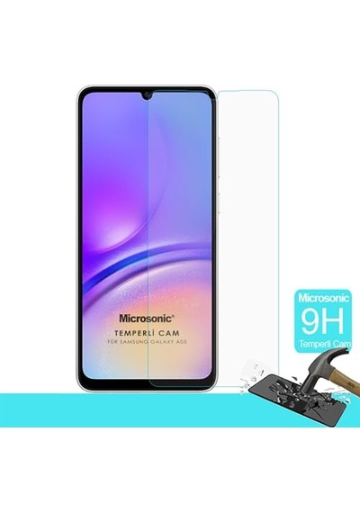 Ayrex Samsung Galaxy A06 Tempered Glass Cam Ekran Koruyucu Galaxy A06 İle Uyumlu Ekran Koruyucu - Şeffaf