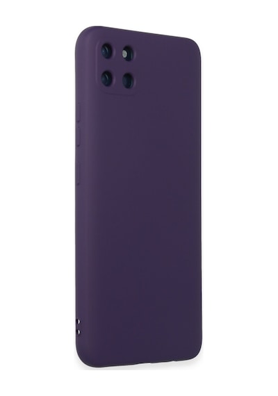 Realme C11 Kılıf Nano İçi Kadife Silikon - Mor Bzsxx00 1