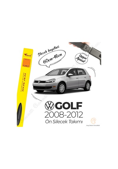 Volkswagen Golf 6 Muz Silecek Takımı 2008-2012 İnwells