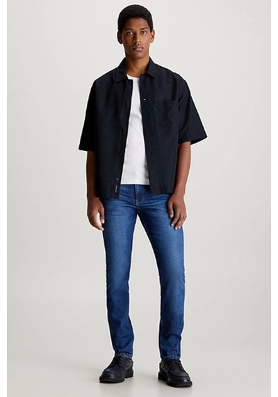 Calvin Klein Slım Taper Erkek Denim Jeans J30j324849-1bj DENİM