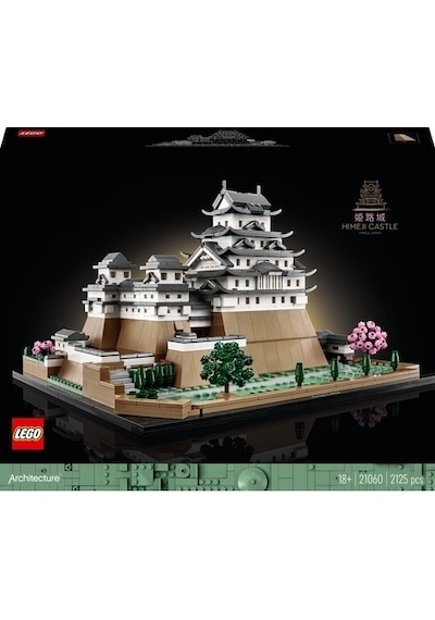 LEGO® Architecture Mimari Simgeler Koleksiyonu: Himeji Kalesi 21060 - Yetişkinler için Koleksiyonluk Model Yapım Seti (2125 Parça)