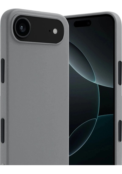 Apple Uyumlu iPhone 17 Air First Silikon Gri