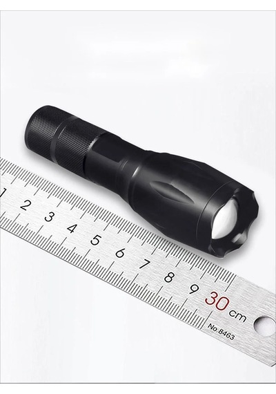 Ers Gold Orion Km-108 T6 Led Şarjlı El Feneri 5 Modlu 200 Metre Işık Mesafesi Çok Renkli