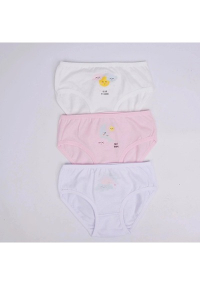 Katamino Beryu Kız 3lü Slip K128627 Karışık Renk Asorti