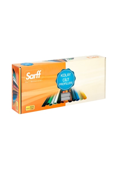 Sarff 6mm . Sırtlık Beyaz 100 Lü Paket