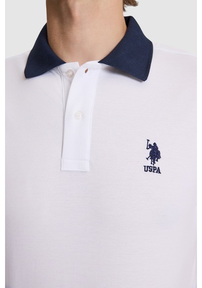 U.S. Polo Assn. U.s. Polo Assn. Erkek Beyaz Tişört Basic 50326978-vr013
