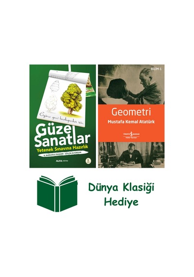Güzel Sanatlar Yetenek Sınavına Hazırlık + Geometri + Dünya Klasiği Hediye