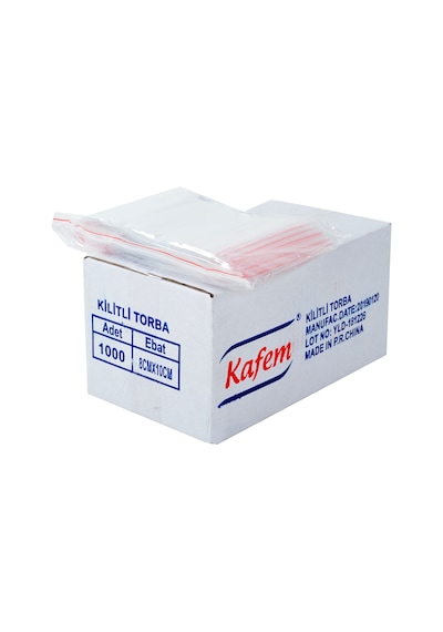 8 X 10 Cm Kilitli Poşet / Naylon Torba 1000 Adet - Kafem