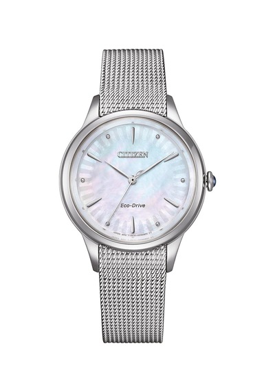 Citizen Em1150-86d Kadın Kol Saati Gri