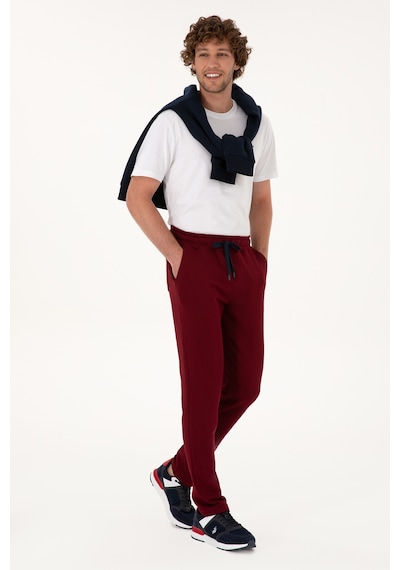 U.s. Polo Assn. Erkek Bordo Eşofman Altı 50307803-vr014 Bordo