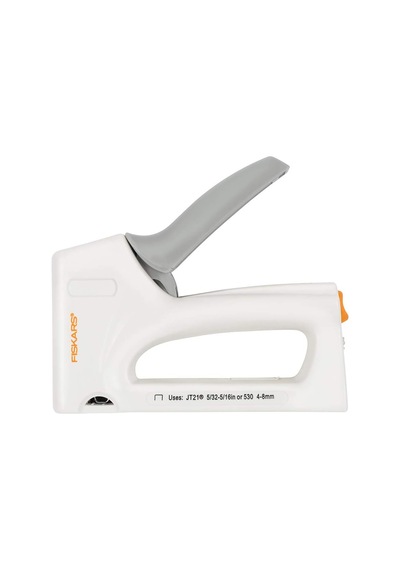 Fiskars 132460-1001 Crafts Hassas Zımba Tabancası, Beyaz/gri