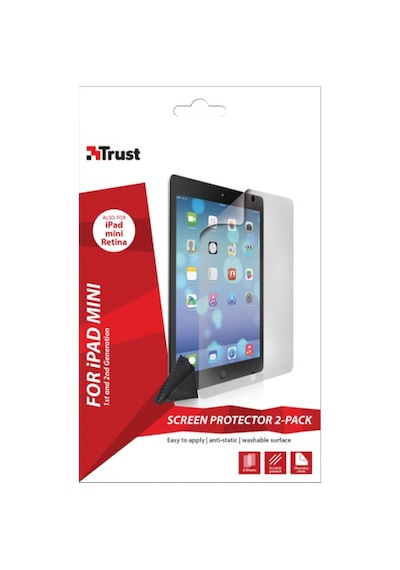 Trust Tru18839 Apple Uyumlu iPad  Mini Ekran Koruyucu 2 Paket